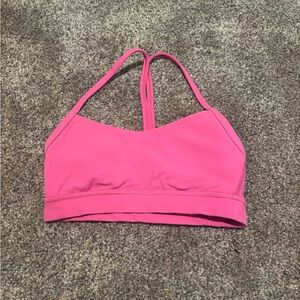 Women's Pink Lululemon sports bra